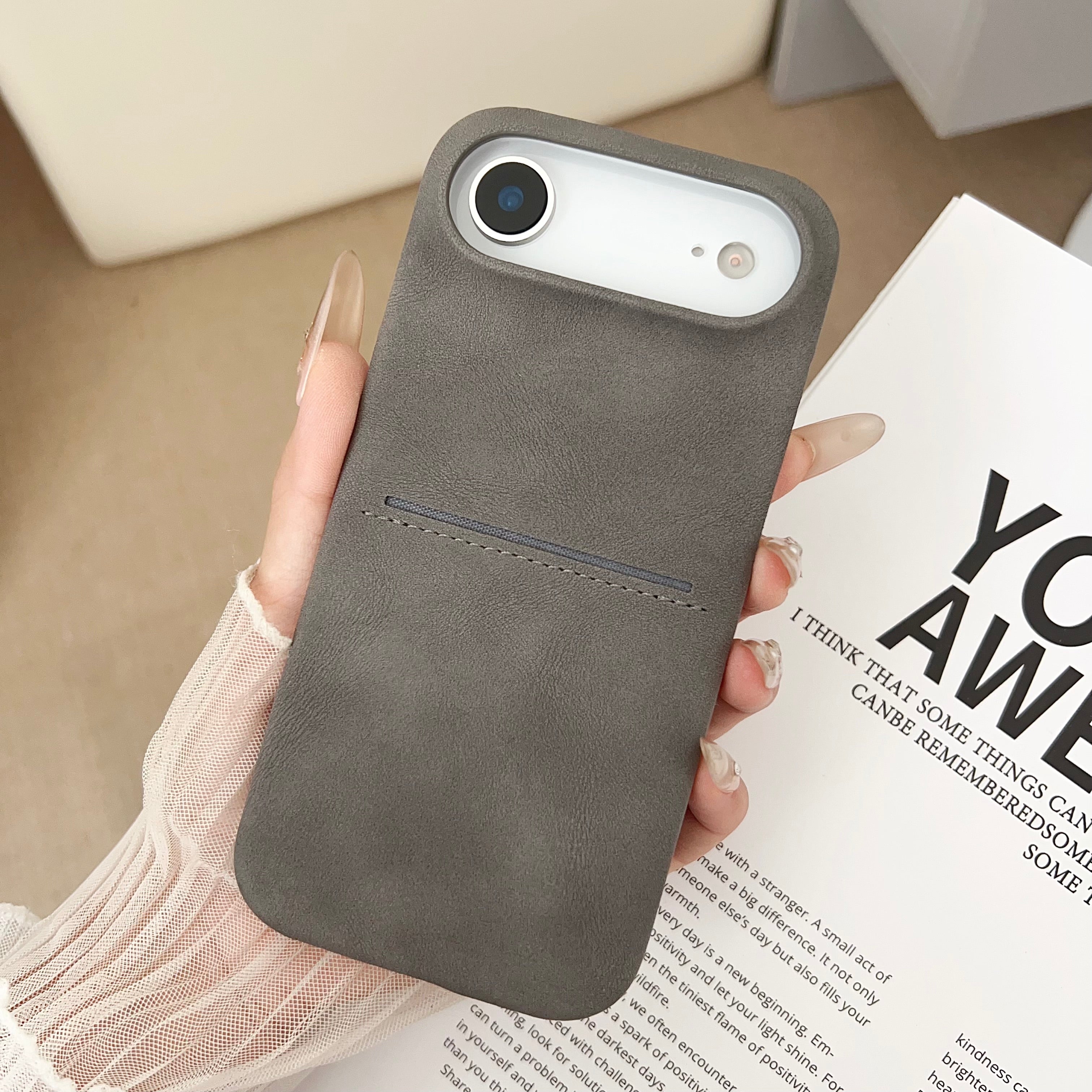 Leather iPhone 17 Case