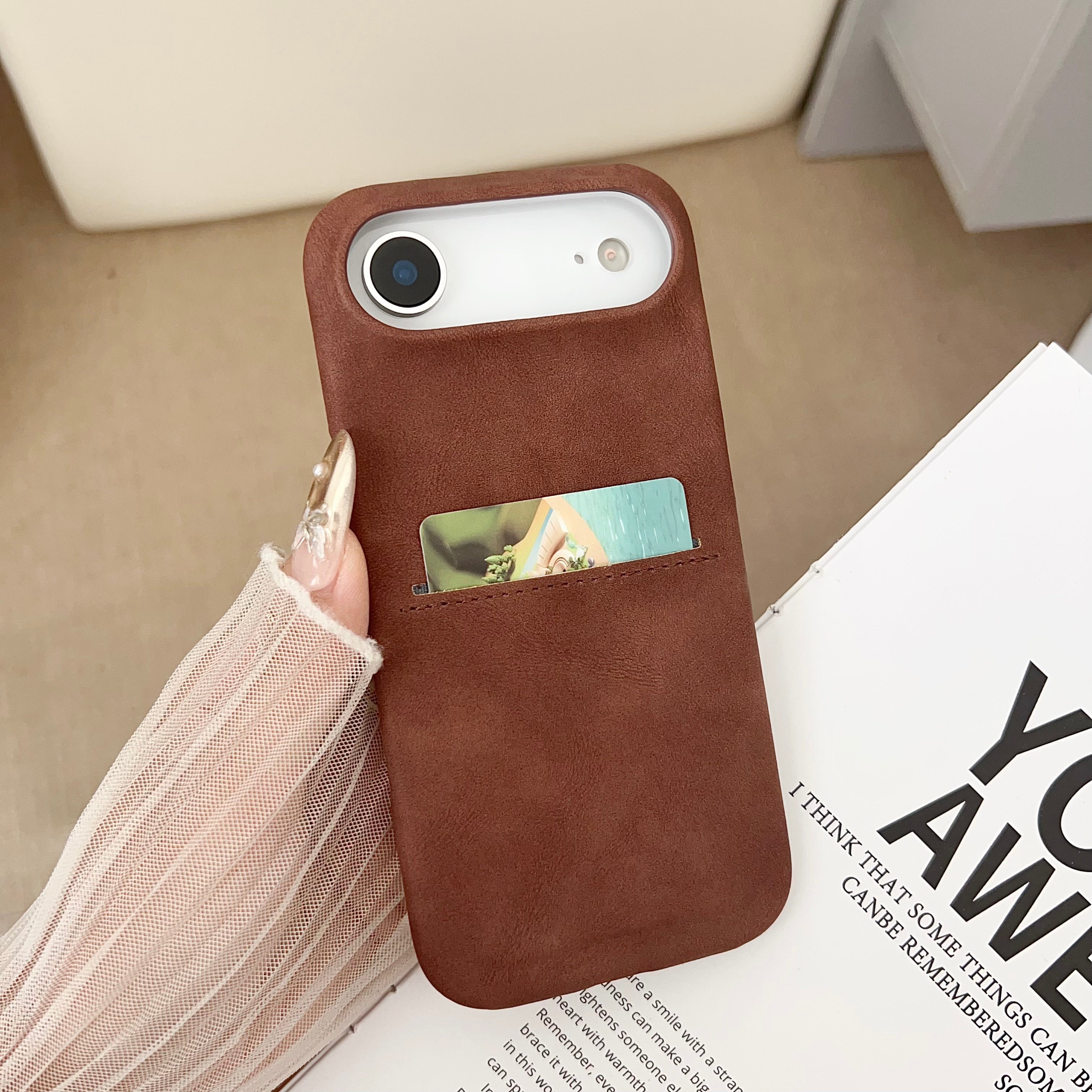 Leather iPhone 17 Case