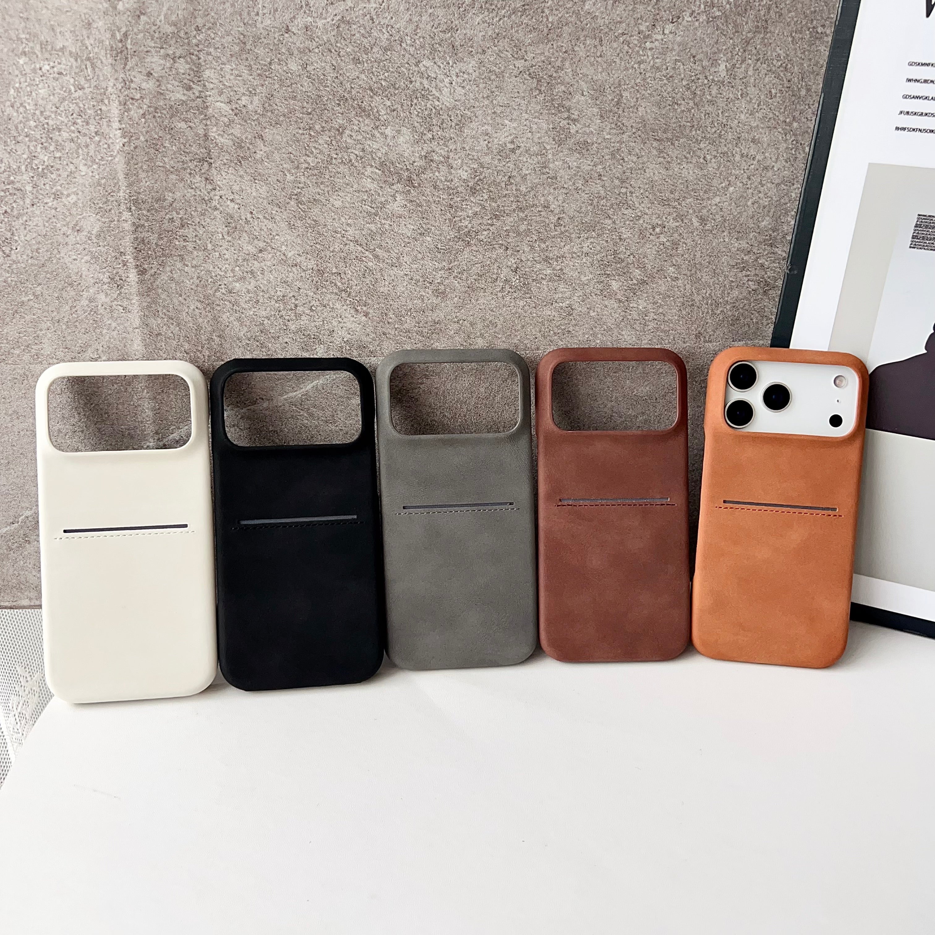 Leather iPhone 17 Case