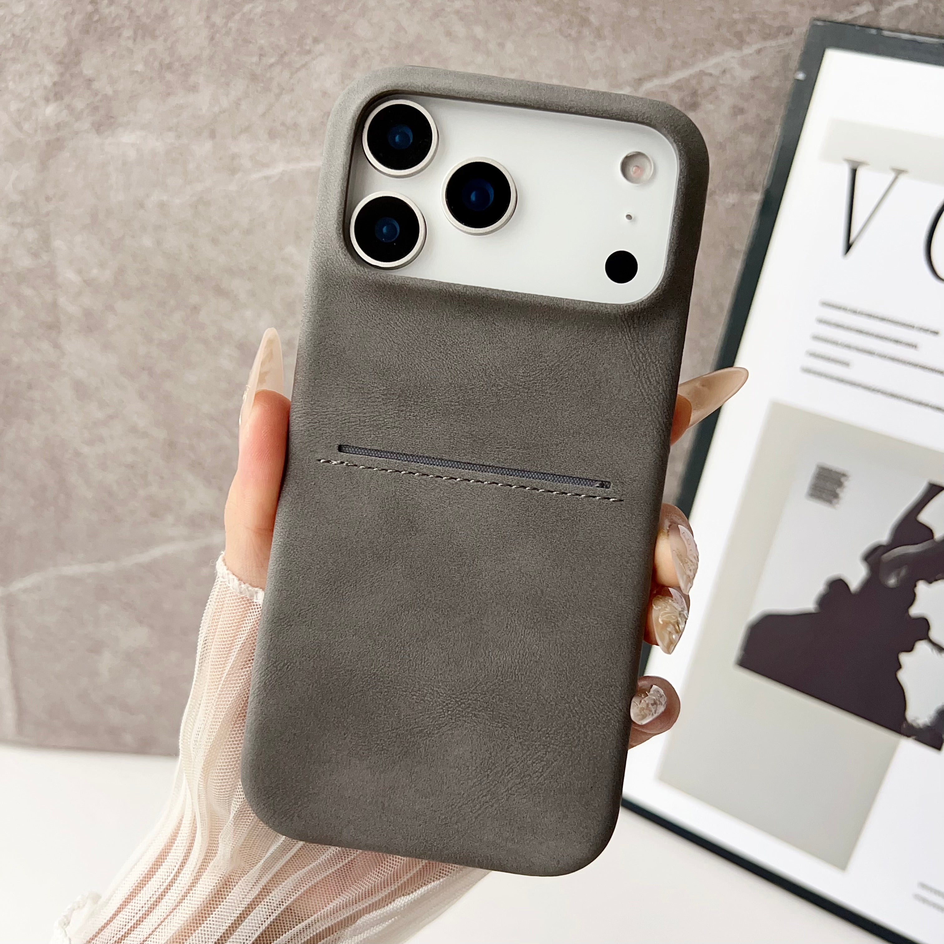 Leather iPhone 17 Case