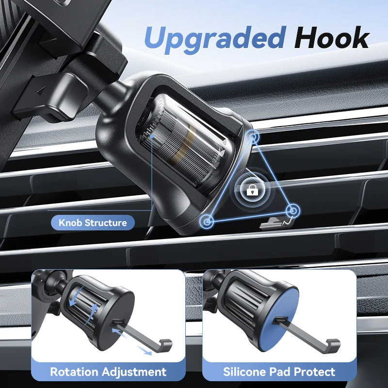 Joyroom Phone Holder Mount for Car Air Vent Hands-Free Universal Cell Phone Mount 360° Rotation for iPhone Samsung Xiaomi Huawei