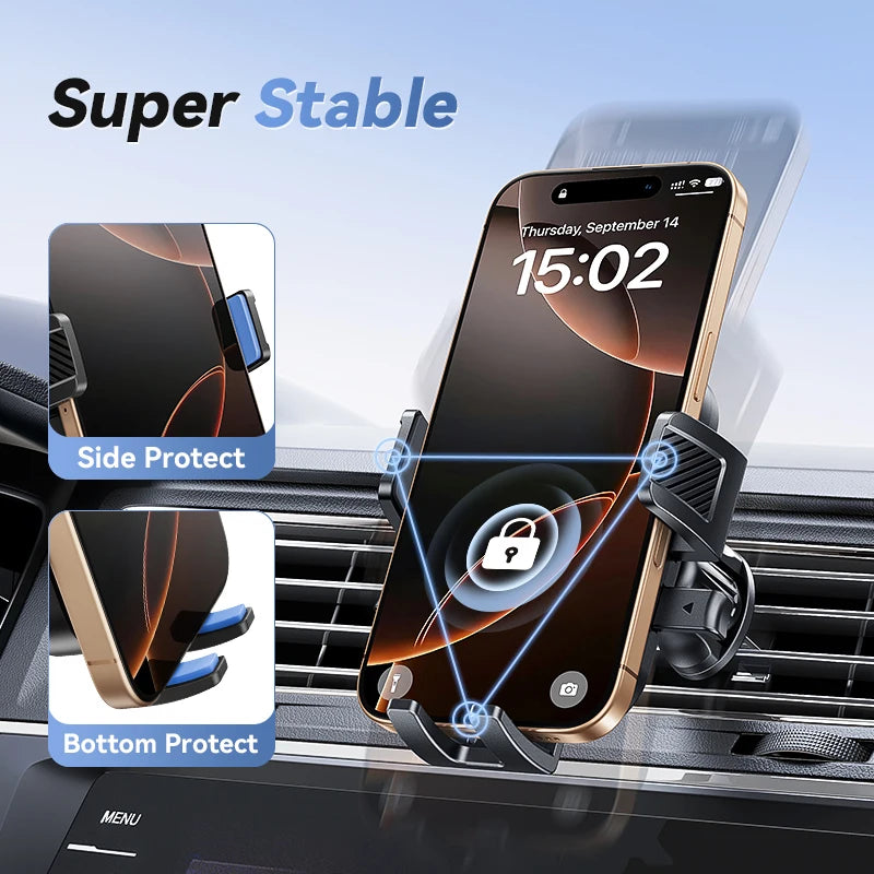 Joyroom Phone Holder Mount for Car Air Vent Hands-Free Universal Cell Phone Mount 360° Rotation for iPhone Samsung Xiaomi Huawei